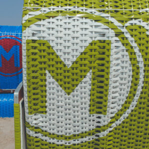 Strandkorb ,,M" Logo mit Möwen [Digital]