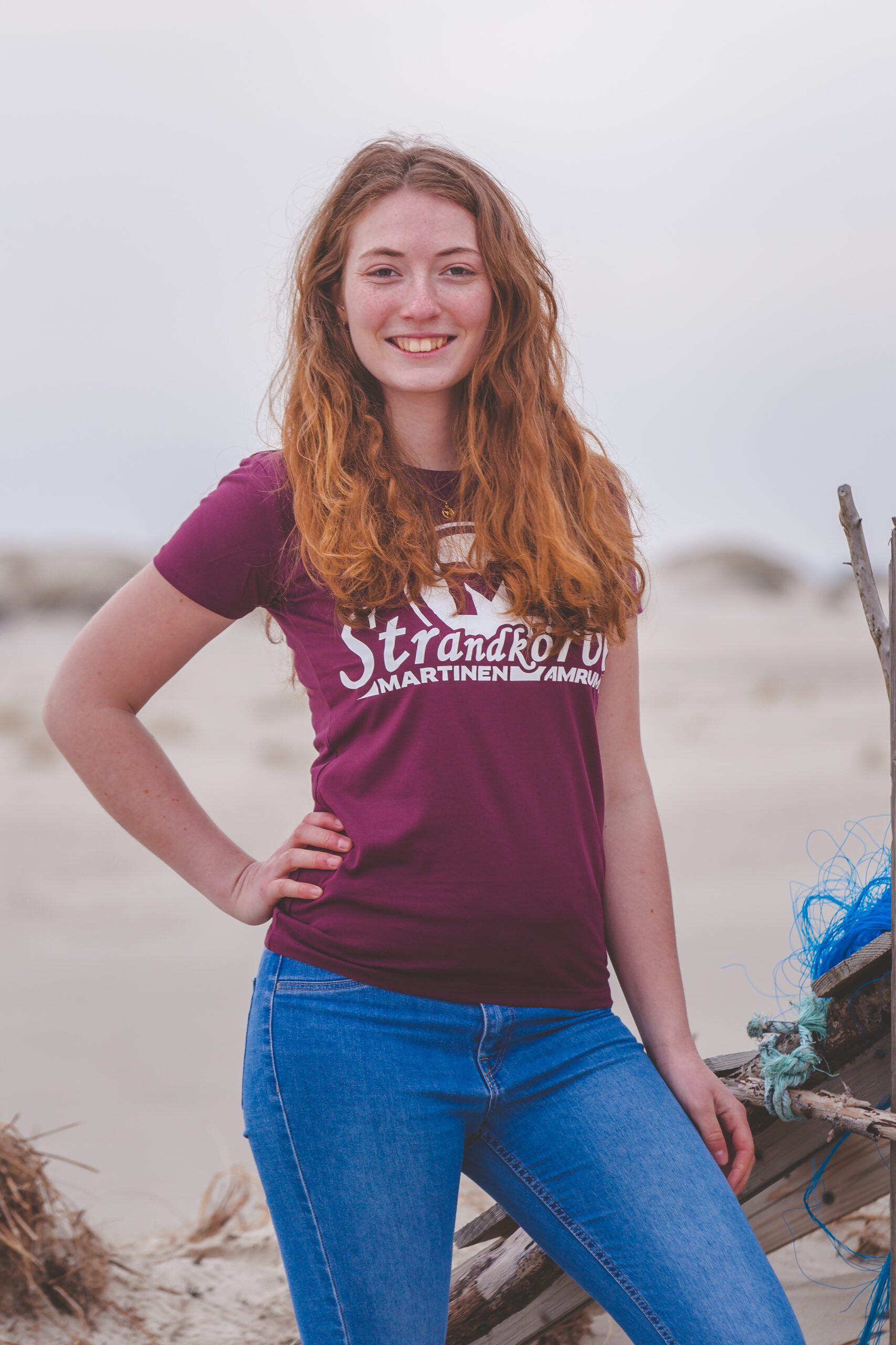 T-Shirt „Düne Süd" für Damen – Bild 5