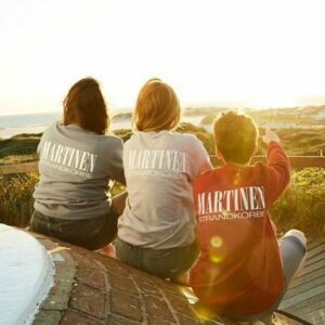 Retro Strandkörbe Martinen Vermieter-Sweatshirt (unisex) [Digital]